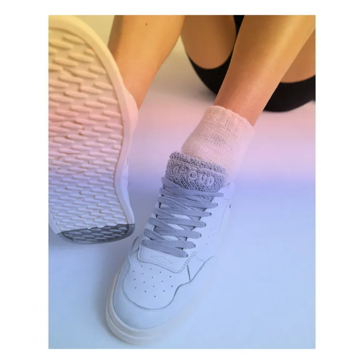 Zapatillas Tweener con piel de borrego plateadas | Blanco- Imagen del producto n°2