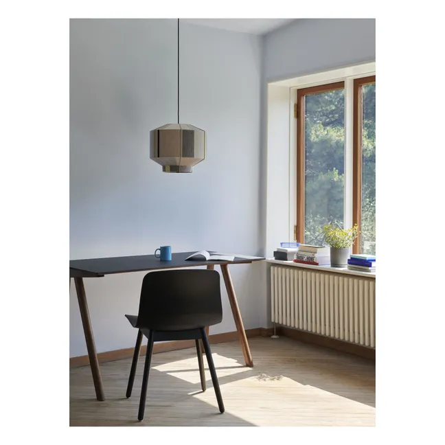 Bureau CPH 90, chêne, revêtement noir, Ronan et Erwann Bouroullec | Noir