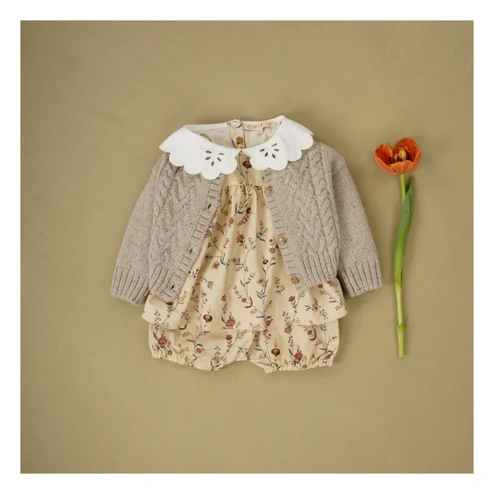 Faith Organic Cotton Dress | Beige- Product image n°5