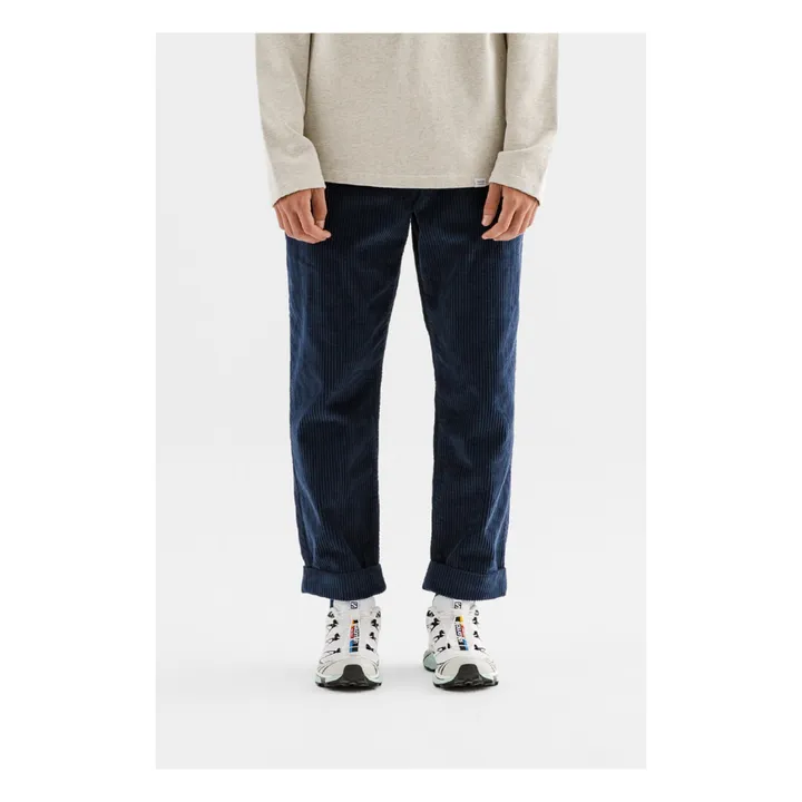 Pantaloni, modello: Jorge - Collezione Adulto  | Blu marino- Immagine del prodotto n°2