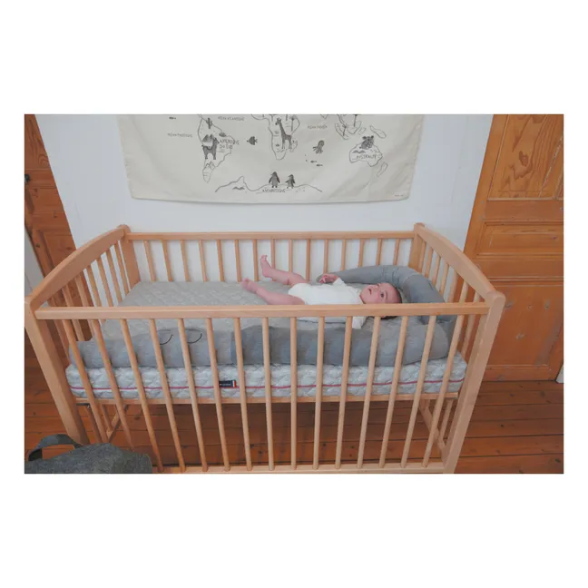 Arthur Lacquered Cot 70x140 cm 