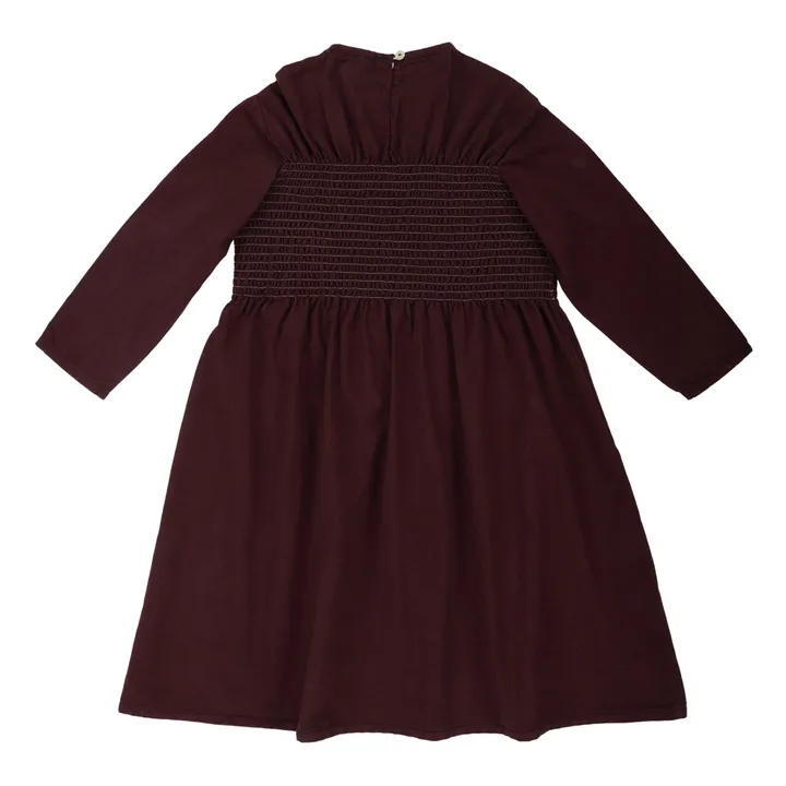 Kleid aus Bio-Baumwolle Amore | Burgunderrot- Produktbild Nr. 1