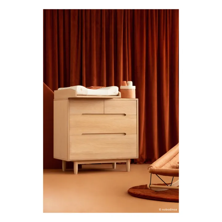 Nobodinoz Pure Changing Table Topper Oak Smallable