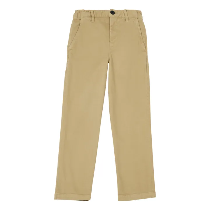 Anton Chino Trousers | Beige- Product image n°0