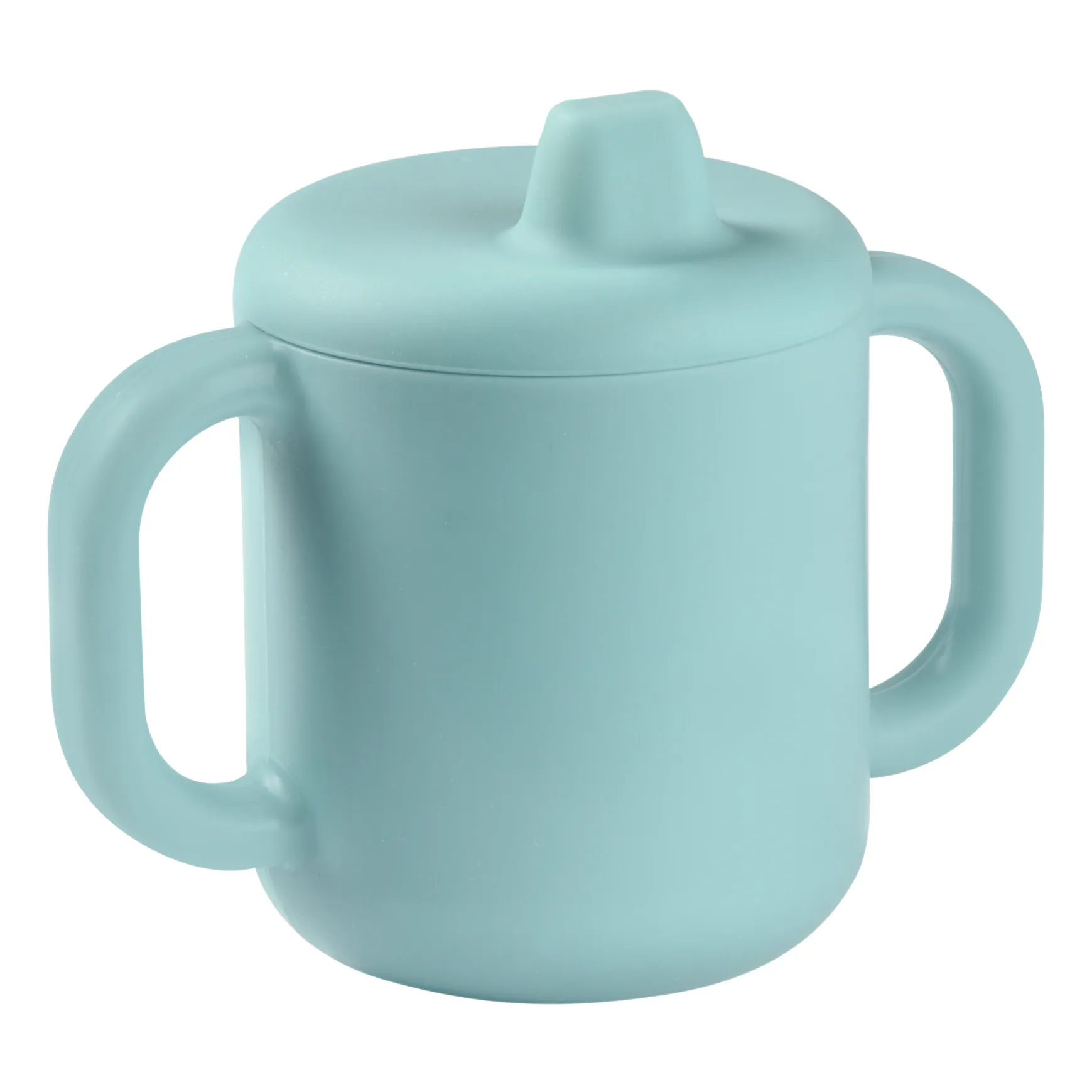 Béaba Blue Silicone Learning Cup