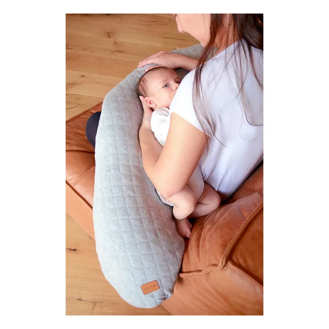 Cuscino da allattamento, modello: Big Flopsy | Grigio