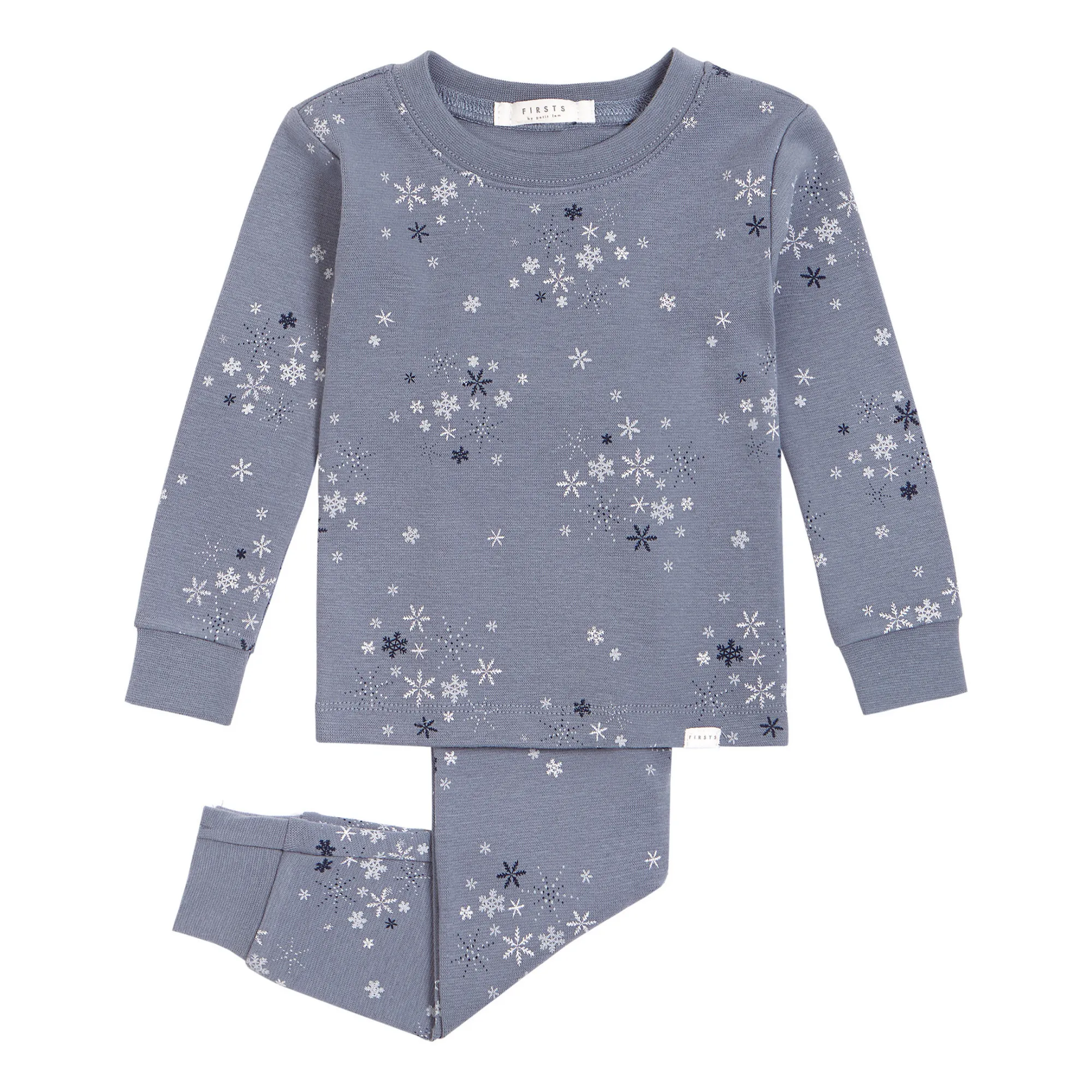 Petit Lem Grey Blue Pyjama Set