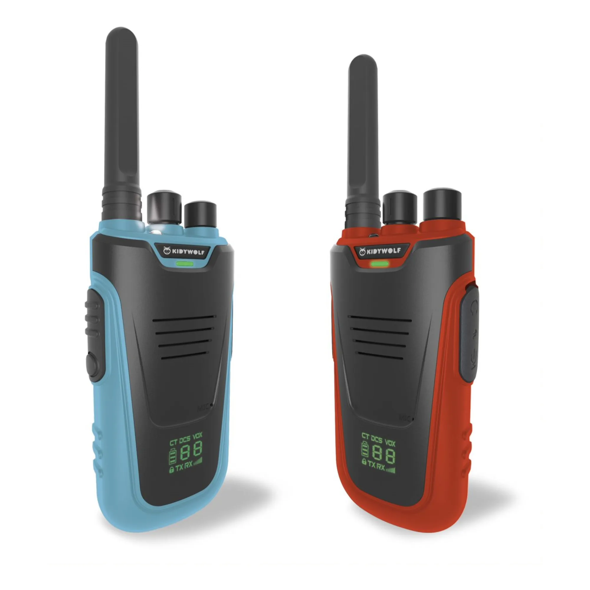 Kidywolf Red Kids’ Walkie Talkies - Set Of 2