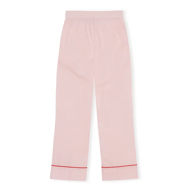 Pantaloni in popeline di cotone | Rosa