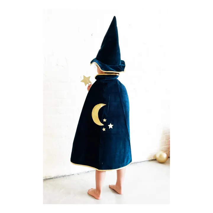 Wizard Fancy Dress Costume | Peacock blue- Product image n°3