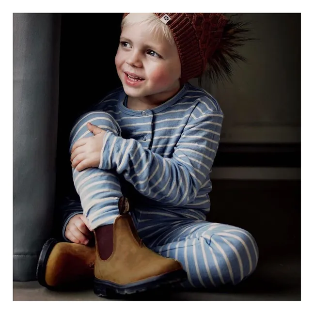 Botas Chelsea Nubuck | Camel