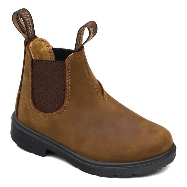 Botas Chelsea Nubuck | Camel