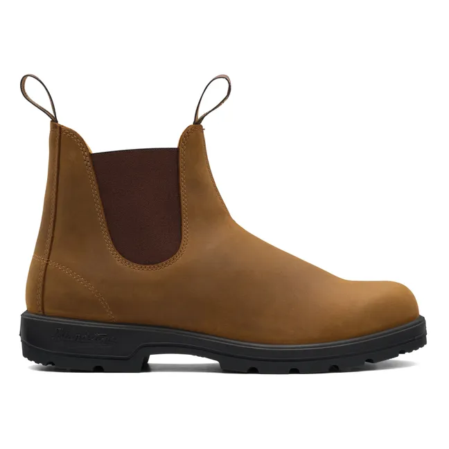 Nubuck Classic Chelsea Boots - Adult’s Collection  | Camel
