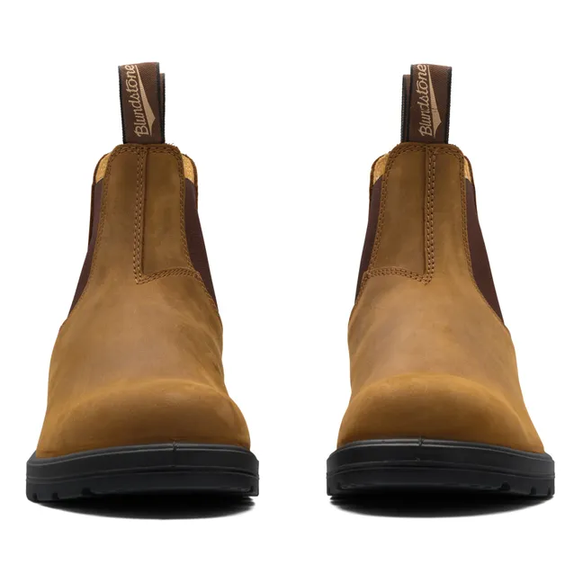Nubuck Classic Chelsea Boots - Adult’s Collection  | Camel