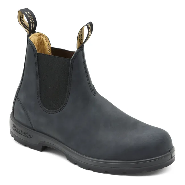 Nubuck Classic Chelsea Boots - Adult’s Collection  | Black