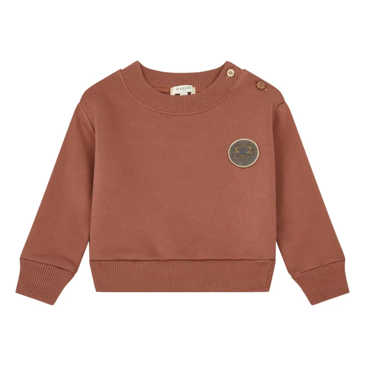 Poppy Sweatshirt | Rust- Product image n°0