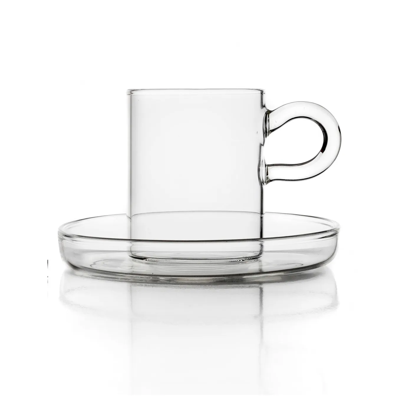 Ichendorf Milano Transparent Piuma Borosilicate Coffee Cup