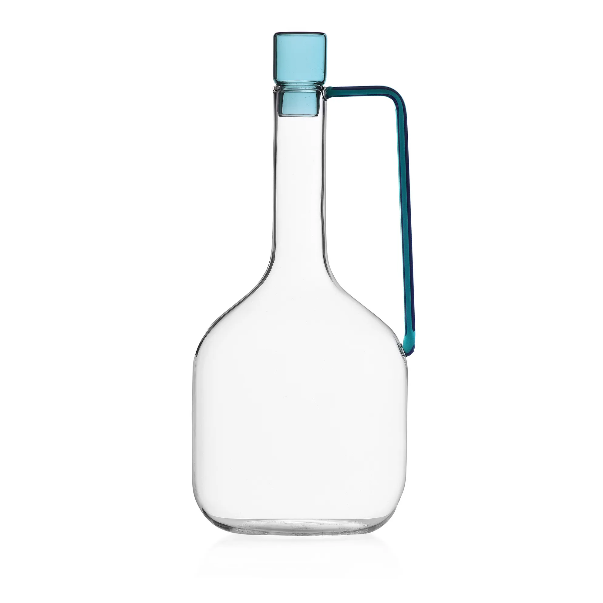 Ichendorf Milano Petrol Blue Liberta Borosilicate Carafe