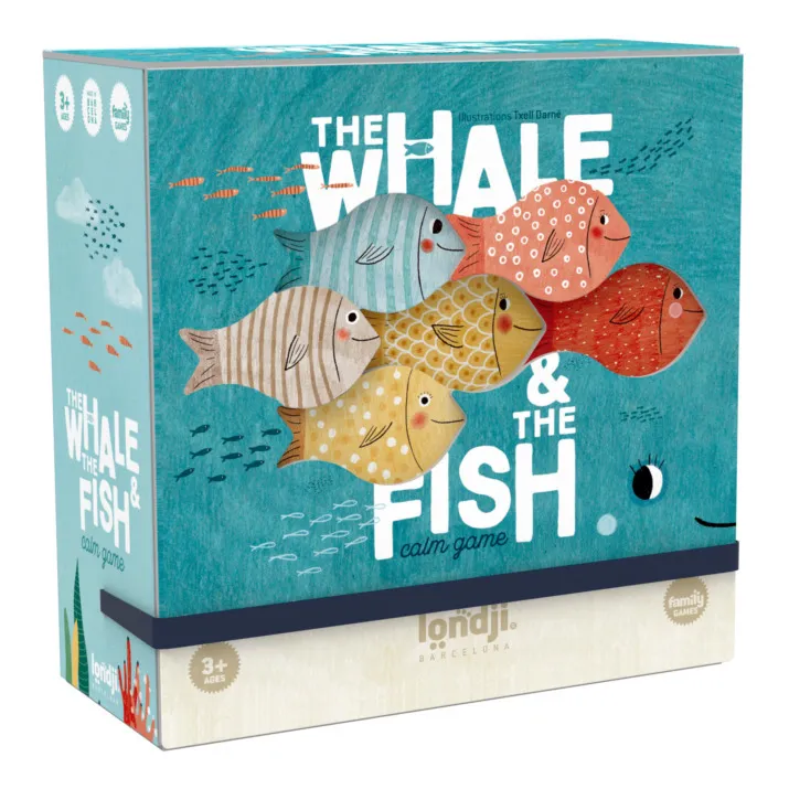 Londji Multicoloured The Whale & The Fish Concentration Game