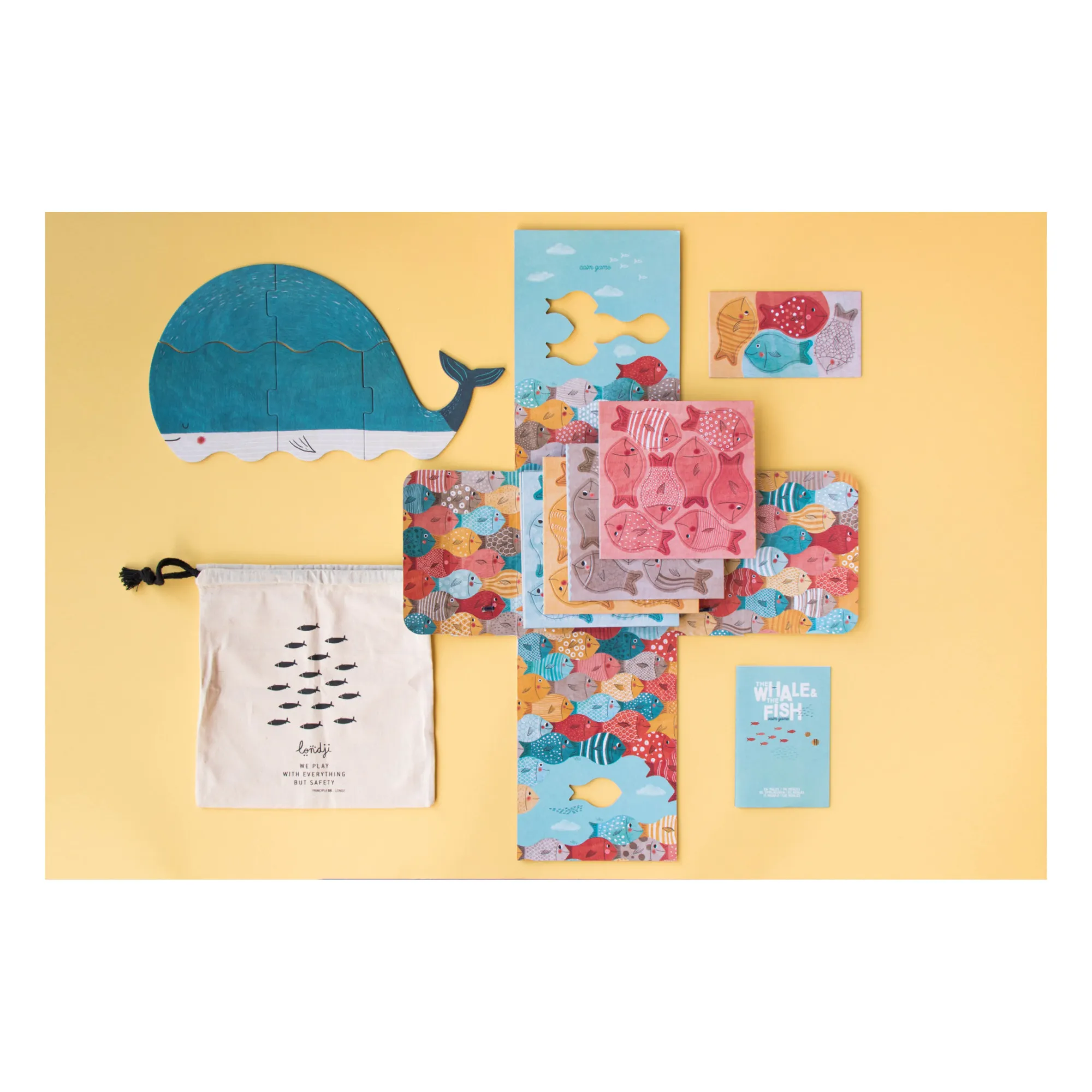 Jeu de concentration The Whale & The Fish- Image produit n°3