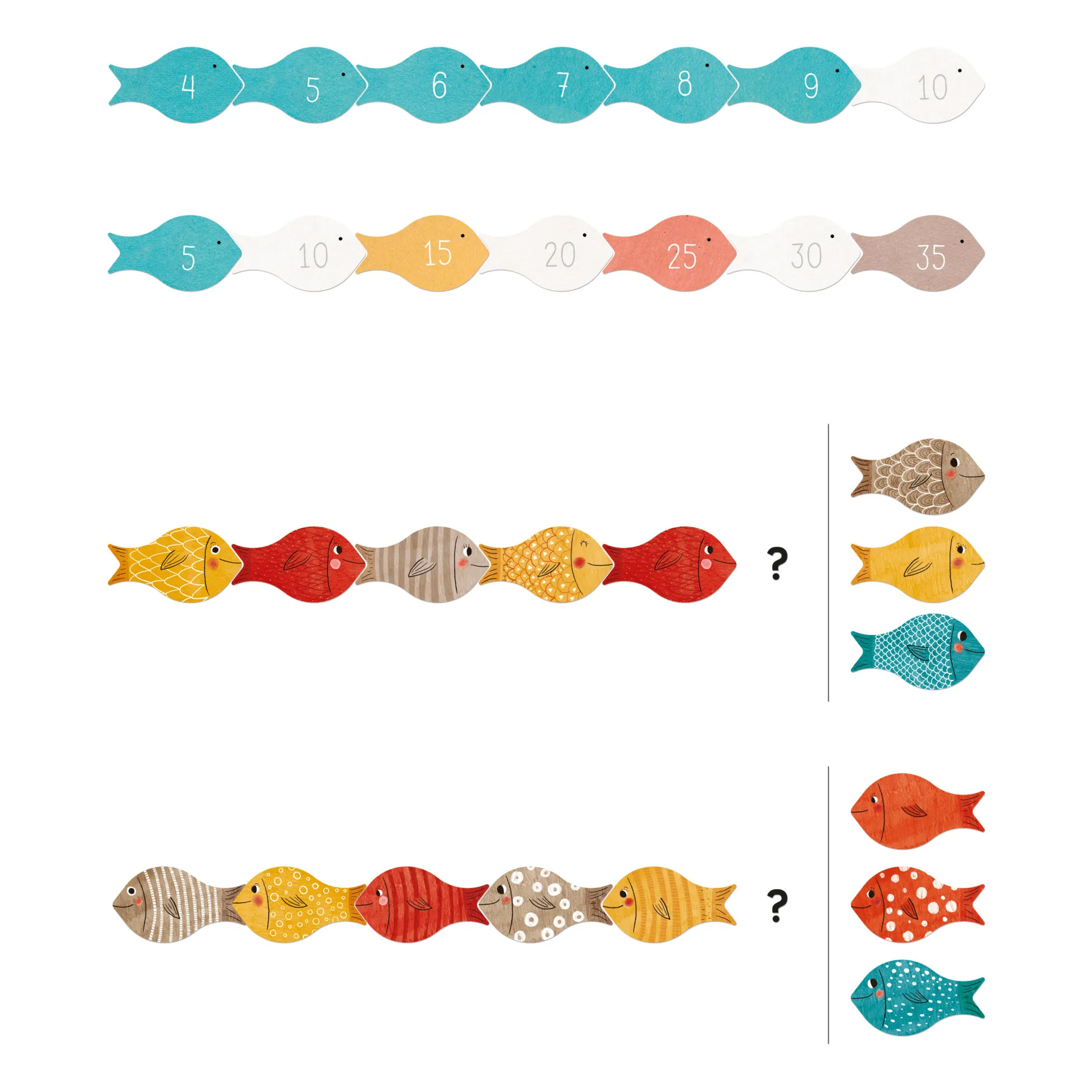 Jeu de concentration The Whale & The Fish- Image produit n°6