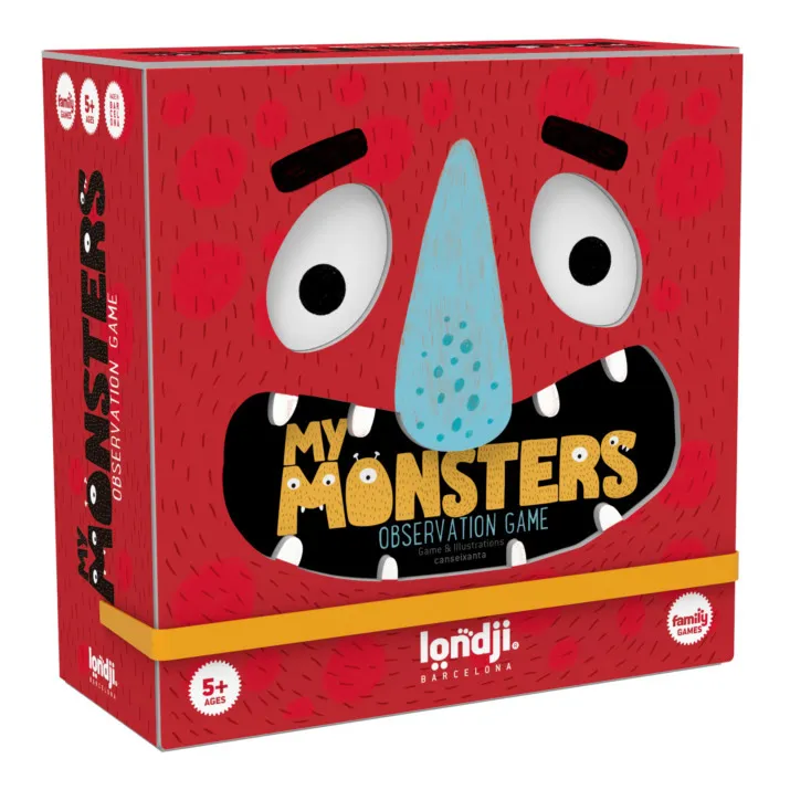 Londji Multicoloured My Monsters Observation Game