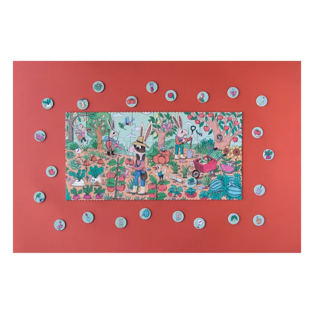 Rabbit Garden Puzzle - 24 Pieces