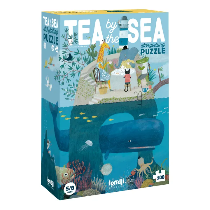 Puzzle Tea by the sea - 100 pièces- Image produit n°0