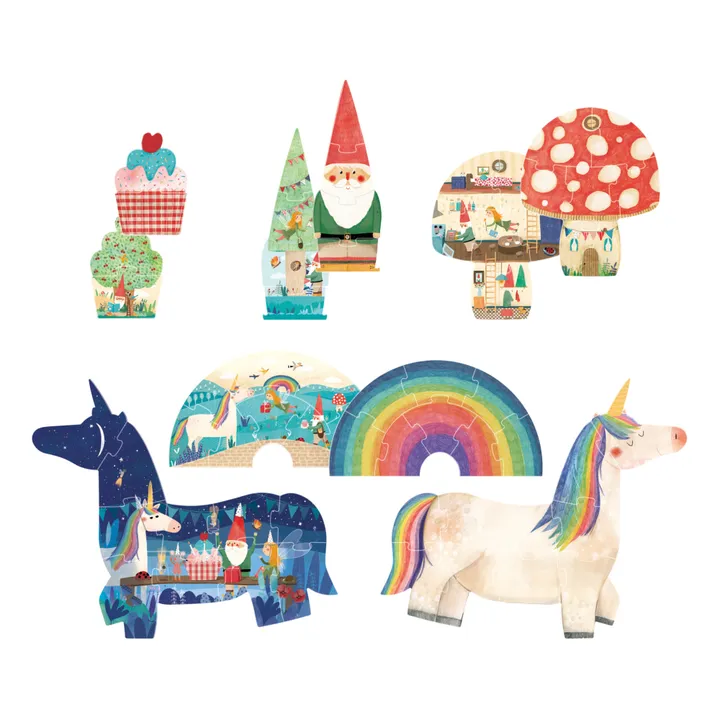 Puzzle Happy Birthday Unicorn ! - Set de 5- Image produit n°2