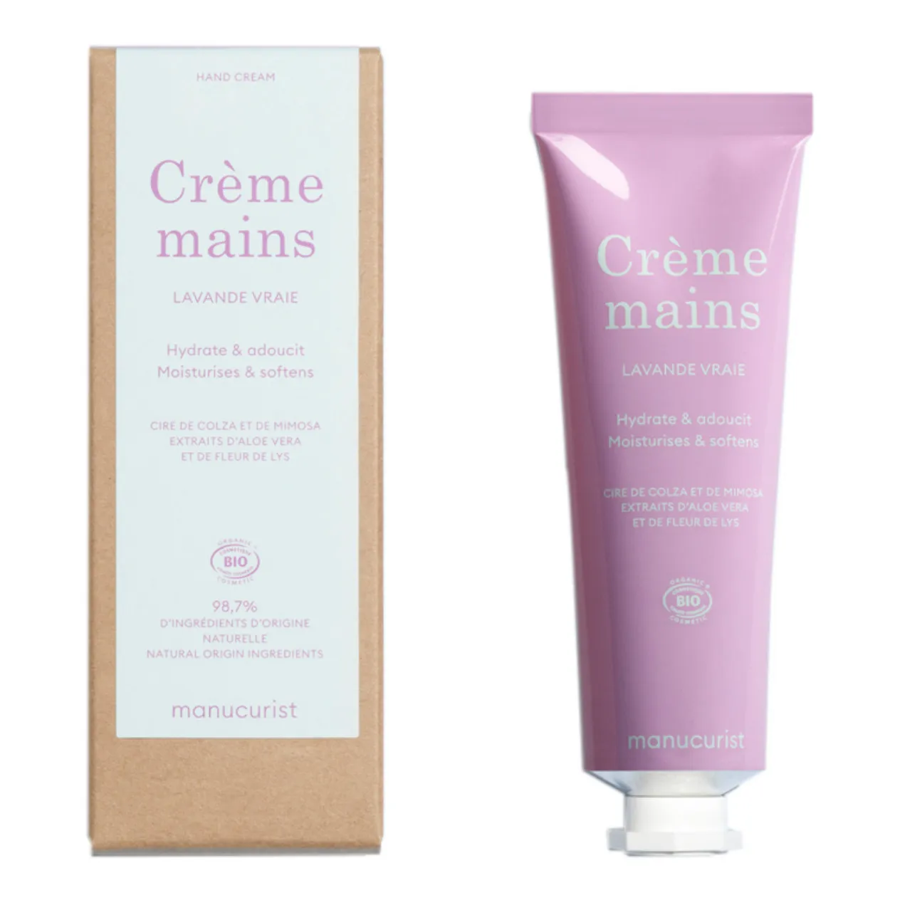 Crème pour les mains Lavande vraie - 60 ml- Image produit n°0