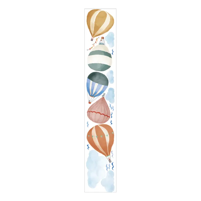 Stickers easy Montgolfiere Aquarelle 