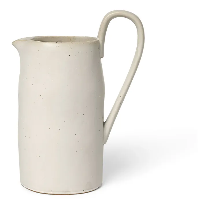 Carafe Flow | Blanc cassé- Image produit n°0