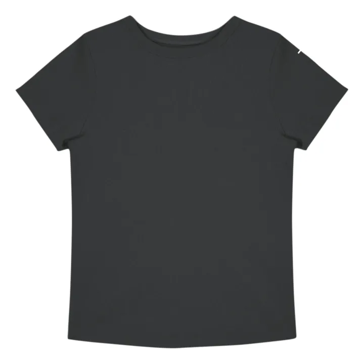 T-Shirt aus Bio-Baumwolle- Homewear  | Schwarz- Produktbild Nr. 0