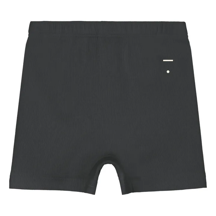 Pack of Two Organic Cotton Boxer Briefs - Capsule Homewear -  | Black- Product image n°2