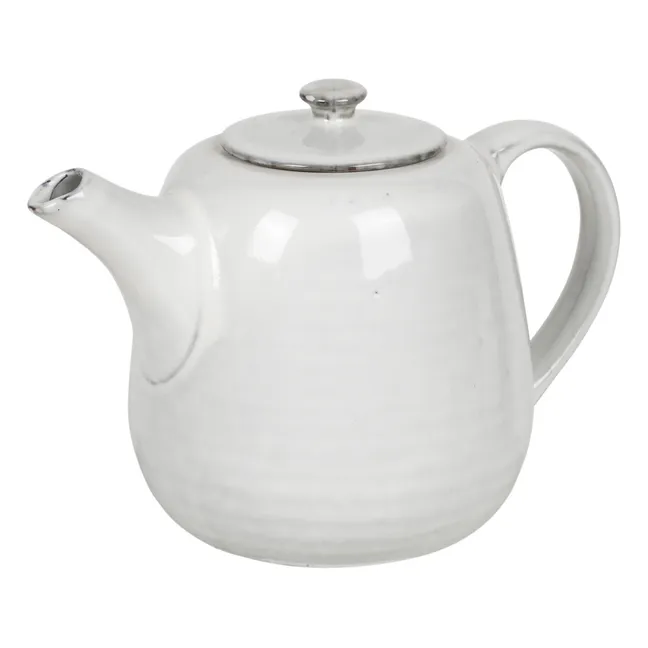 Nordic Sand Stoneware Teapot | Light grey