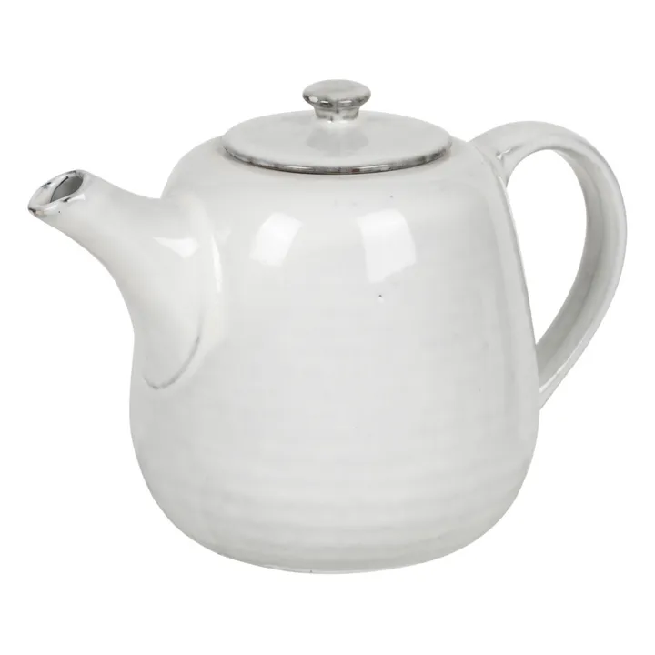 Nordic Sand Stoneware Teapot | Light grey- Product image n°0
