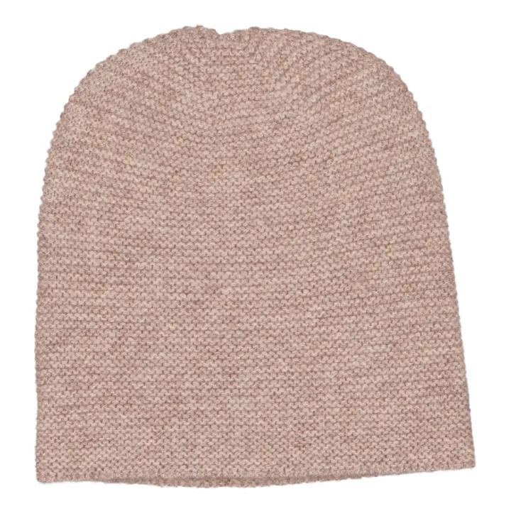Marie Cashmere Beanie | Beige- Product image n°0