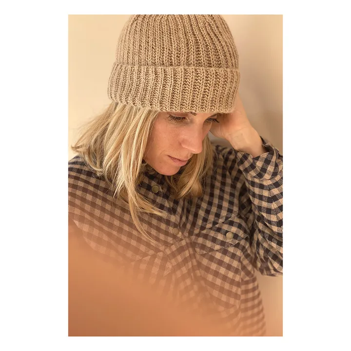 Mia Baby Alpaca Beanie - Women’s Collection  | Beige- Product image n°2