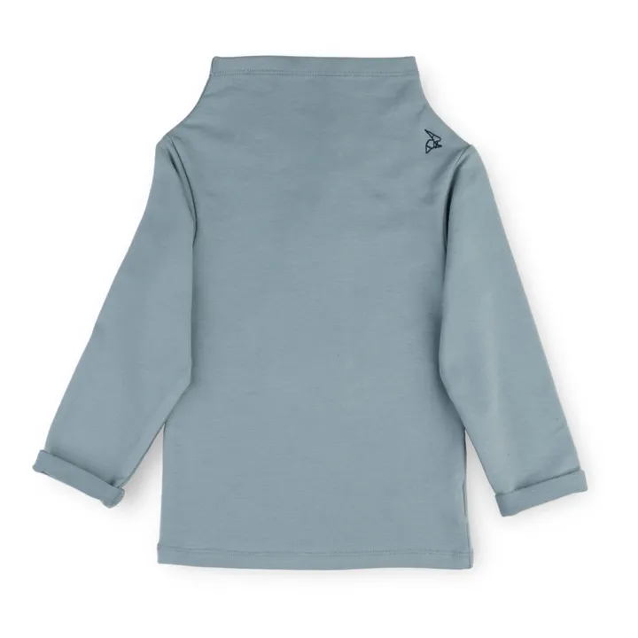 T-Shirt Robby Eponge Coton Bio | Bleu nuit- Image produit n°0