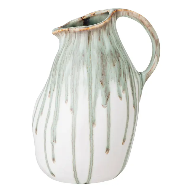 Link Stoneware Vase | Green