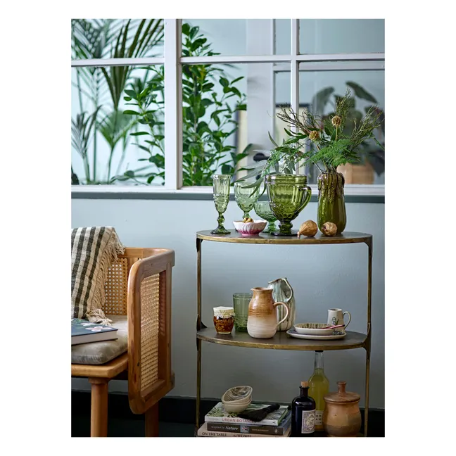 Link Stoneware Vase | Green