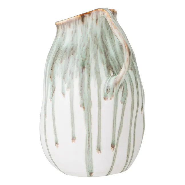 Link Stoneware Vase | Green