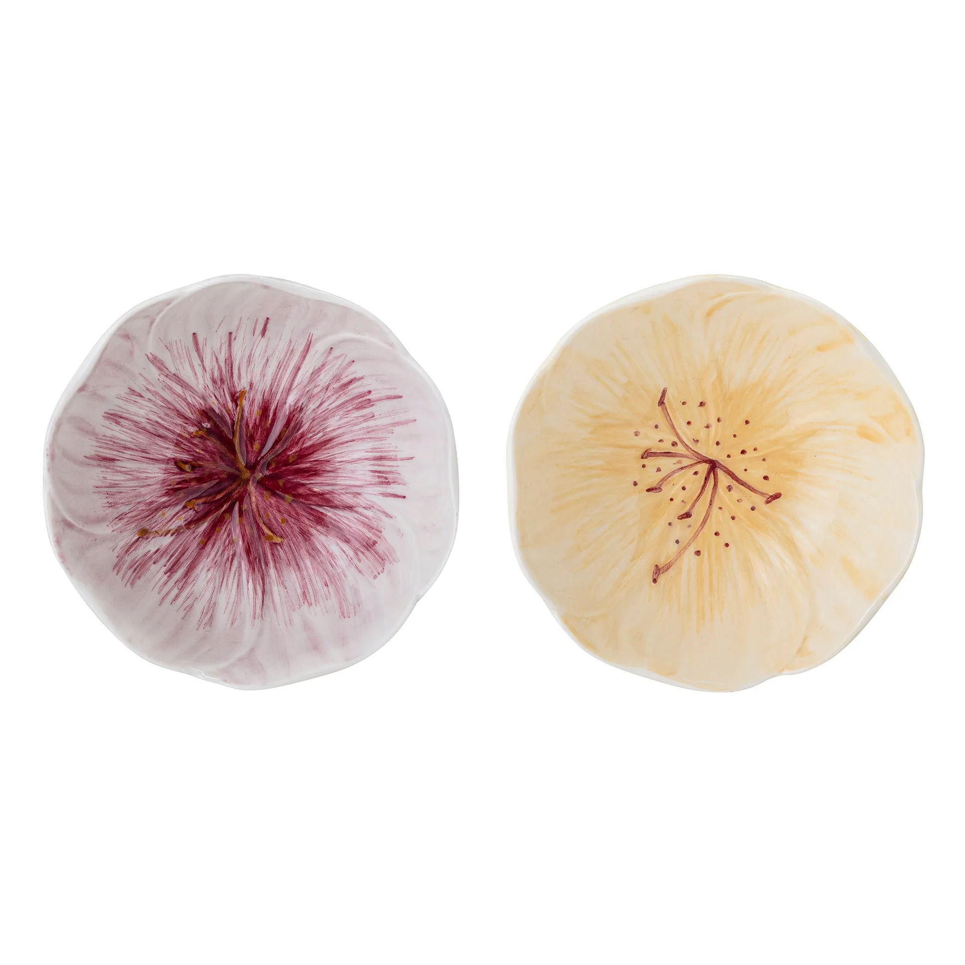 Bol Mimosa en grès - Set de 2 | Violet- Image produit n°2