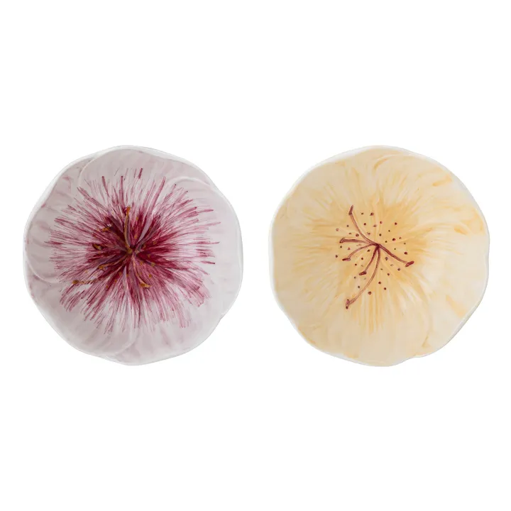 Bol Mimosa en grès - Set de 2 | Violet- Image produit n°2