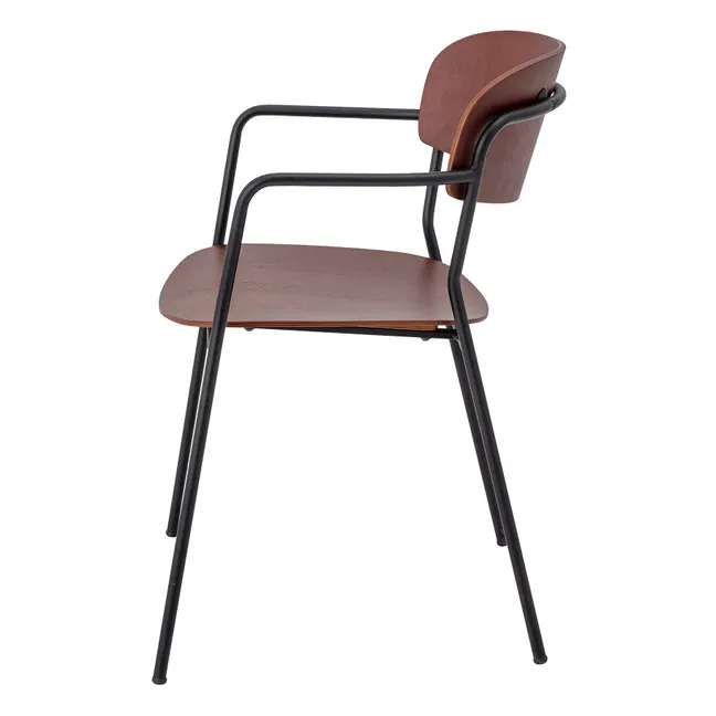 Chaise Piter en bois  | Marron