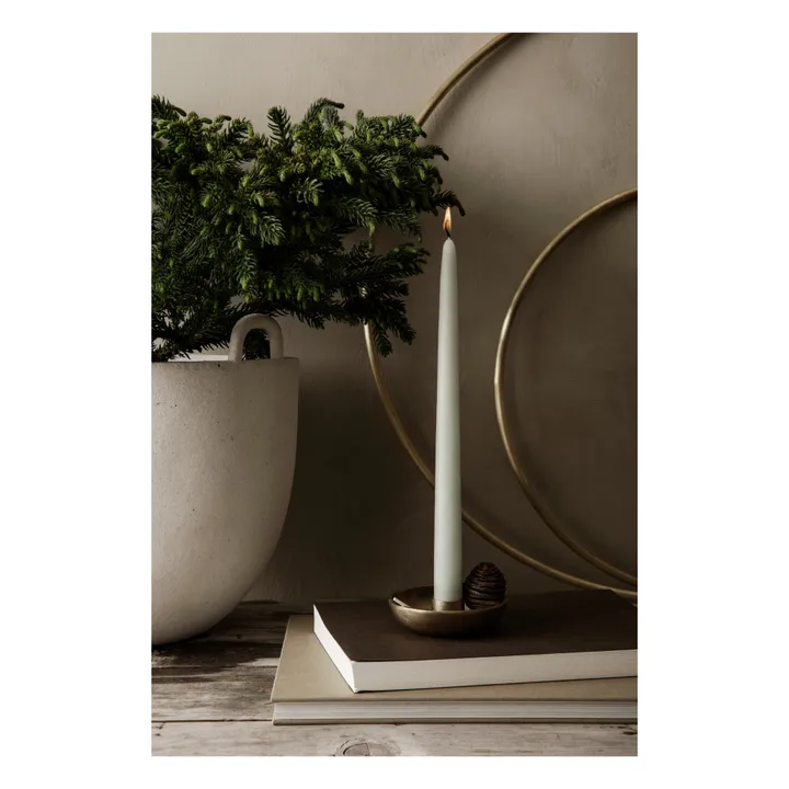 Bowl Brass Candle Holder | Brass- Product image n°1