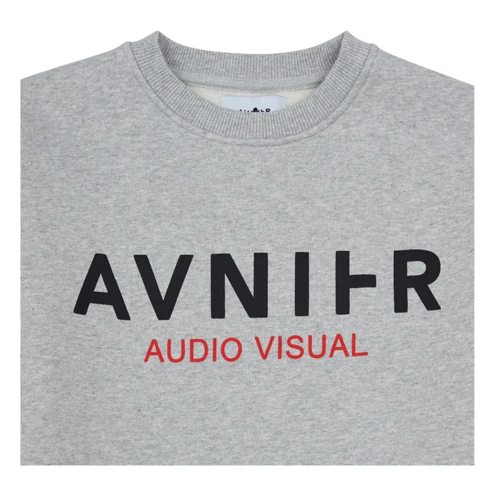 Audiovisual Organic Cotton Sweatshirt | Grey- Product image n°3
