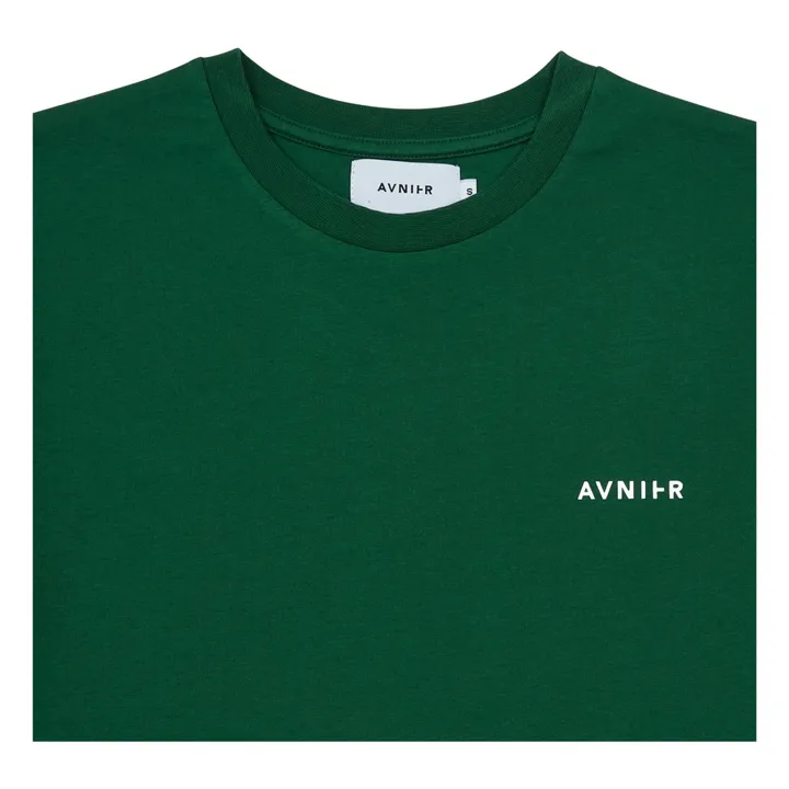 T-shirt, modello: Source Vertical, in cotone bio | Verde- Immagine del prodotto n°2