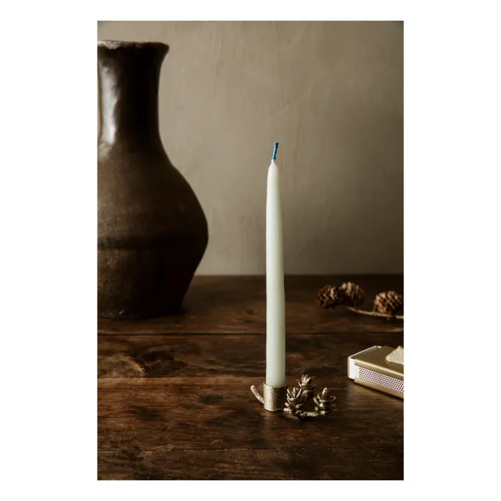 Forest Brass Candle Holder | Brass- Product image n°1