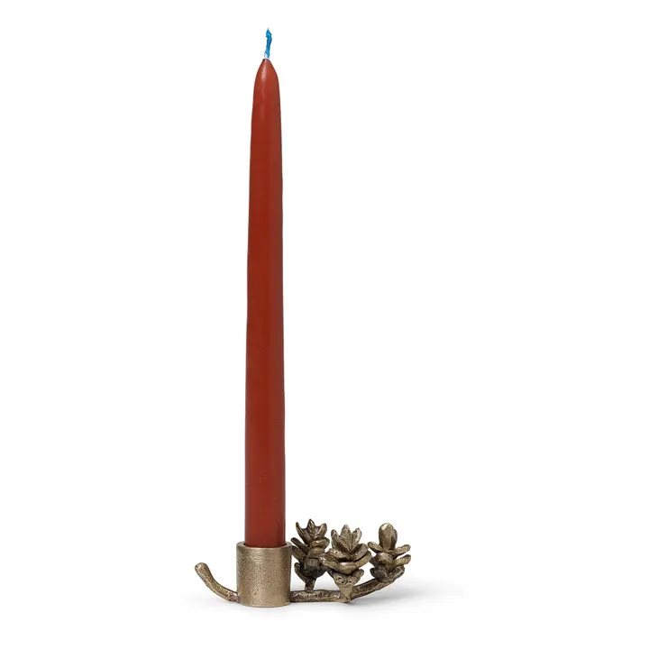 Forest Brass Candle Holder | Brass- Product image n°2